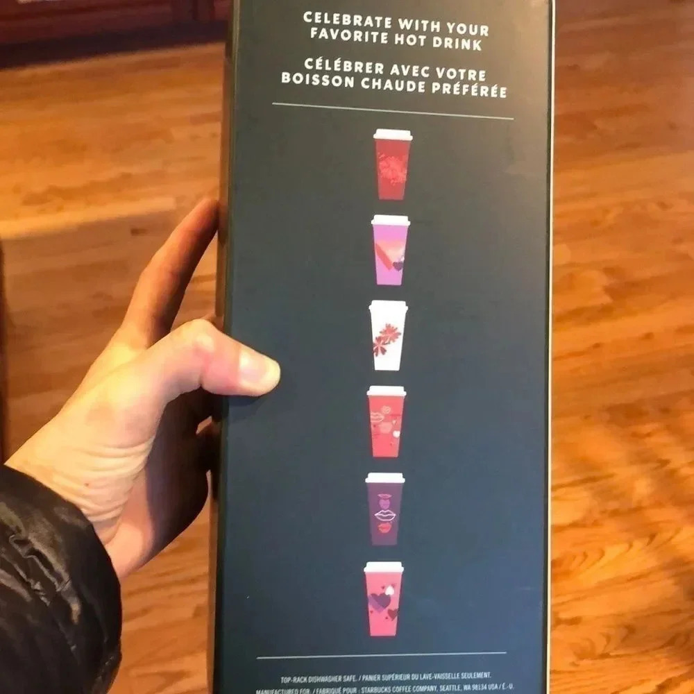 Starbucks 2021 Valentine release of reusable cups - Picture 4 of 5